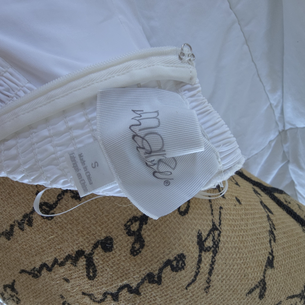 Mare Mare x Anthropologie Strapless Seamed A-line Midi Dress - Picture 7 of 15